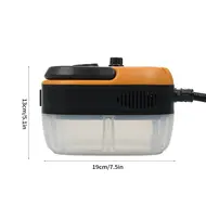 2500W 220V Portable High Pressure Handheld Steaming Cleaner  Auto Detailing Air Conditioner Kitchen Hood Refrigerator Cleaning - Red 427