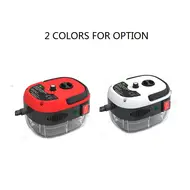 2500W Portable High Pressure Steam Cleaner with Brush Heads for Kitchen Furniture and Bathroom Car Portable Handheld Steam Cleaner - Red 382