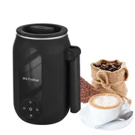 4-in-1 Electric Milk Frother Cooker & Steamer with Rotatable Handle  Foam Maker for Coffee Latte Cappuccino 371