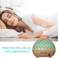 ​400ml U-ltrasonic Acoustic Air Humidifier Aroma Diffuser - 	Gold 354