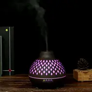 ​400ml U-ltrasonic Acoustic Air Humidifier Aroma Diffuser - 	Gold 354
