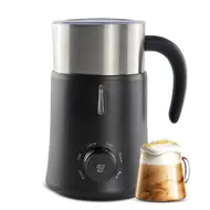 ​5 in 1 Electric Milk Frother 700ml Hot Cold Foam Maker for Latte Cappuccino Hot Chocolate 373