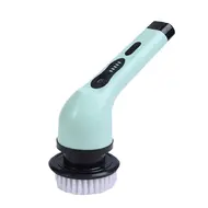 ​Cordless Electric Cleaning Machine Rechargeable Automatic Kitchen Dishwashing Brush Bathtub Tile Cleaner Professional Cleaning Tool with Telescopic Bar 409