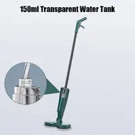 ​Cordless Electric Mop with Dual Motors Low Noise and Transparent Water Tank for Tiles Hardwood Marble - Green 387