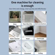 ​Cordless Electric Scrubber 360 Degree 3 Speed Power Cleaning Brush Scrubber with 8 Interchangeable Brush Heads and Adjustable Extension Arm for Bathroom Floor Shower Bathtub Glass Auto 377