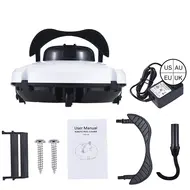 Cordless Robotic Pool Cleaner IPX8 Waterproof Dual Motor Powerful Suction Self Parking 120min Runtime Automatic Pool Vacuum for above ground and in-ground pools up to 1076 sq ft 378