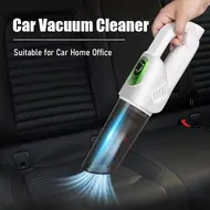 ​Cordless Vacuum Cleaner Rechargeable Handheld Vacuum Cleaner with 20000PA Powerful Suction 2 IN 1 Handle Car Vacuum Cleaner with Detachable Dust Cup Crevice Tool Brush Nozzle for Home Office Car - Green 398