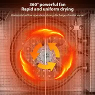 Excalibur Dehydrators for Food and Jerky 400W 5-Tray 24H Timer Adjustable Temperature Control 30-90°C Vegetable Fruit Dehydrator with Visible Window for Home & Commercial Use 359