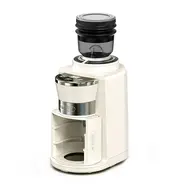 ​HiBREW G3A Coffee Grinder 40mm Conical Burr Air Blower 31 gear Scale Memory Antistatic Manual Auto Visual Bean Storage - Beige 443