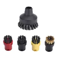 ​Karcher Steam Cleaner Accessories Kit 5 Pc Round Brush Set Replacement Nozzles & Attachments for SC1 SC2 SC3 SC4 SC5 SC7 CTK10 440