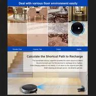 LIECTROUX C30B 5000Pa Robotic Vacuum Cleaner Smart Dynamic Navigation APP Remote Control Smart Wet Mopping Voice Control Compatible with Alexa Google Assistant 401