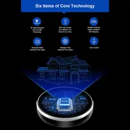 LIECTROUX C30B 5000Pa Robotic Vacuum Cleaner Smart Dynamic Navigation APP Remote Control Smart Wet Mopping Voice Control Compatible with Alexa Google Assistant 401