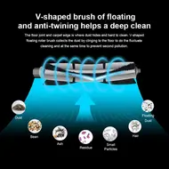 LIECTROUX C30B 5000Pa Robotic Vacuum Cleaner Smart Dynamic Navigation APP Remote Control Smart Wet Mopping Voice Control Compatible with Alexa Google Assistant 401