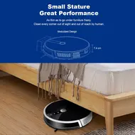 LIECTROUX C30B 5000Pa Robotic Vacuum Cleaner Smart Dynamic Navigation APP Remote Control Smart Wet Mopping Voice Control Compatible with Alexa Google Assistant 401