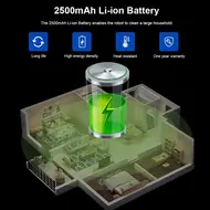 LIECTROUX C30B 5000Pa Robotic Vacuum Cleaner Smart Dynamic Navigation APP Remote Control Smart Wet Mopping Voice Control Compatible with Alexa Google Assistant 401