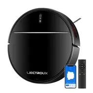 ​LIECTROUX M7S PRO Automatic Robot Vacuum Cleaner 4000Pa Powerful suction Smart Dynamic 2D Map Navigation Accurate Position Wet Mopping APP Remote Control Voice Control Compatible with Alexa Google Assistant 399