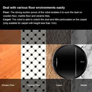 ​LIECTROUX M7S PRO Automatic Robot Vacuum Cleaner 4000Pa Powerful suction Smart Dynamic 2D Map Navigation Accurate Position Wet Mopping APP Remote Control Voice Control Compatible with Alexa Google Assistant 399