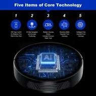 ​LIECTROUX M7S PRO Automatic Robot Vacuum Cleaner 4000Pa Powerful suction Smart Dynamic 2D Map Navigation Accurate Position Wet Mopping APP Remote Control Voice Control Compatible with Alexa Google Assistant 399