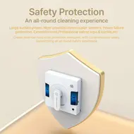 ​LIECTROUX YW509 Window Cleaning Robot 3000Pa Suction 3 Way Water Spray APP Remote Control Smart Path Planning Edge Detection Anti Falling Protection 434