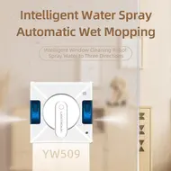 ​LIECTROUX YW509 Window Cleaning Robot 3000Pa Suction 3 Way Water Spray APP Remote Control Smart Path Planning Edge Detection Anti Falling Protection 434