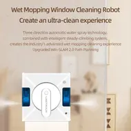 ​LIECTROUX YW509 Window Cleaning Robot 3000Pa Suction 3 Way Water Spray APP Remote Control Smart Path Planning Edge Detection Anti Falling Protection 434