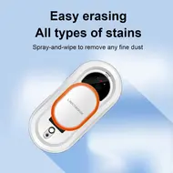 Liectroux HCR 09 window cleaning robot 2800Pa suction 3 automatic cleaning modes UPS function edge detection remote control 375