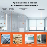 Liectroux HCR 09 window cleaning robot 2800Pa suction 3 automatic cleaning modes UPS function edge detection remote control 375