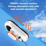 Liectroux HCR 09 window cleaning robot 2800Pa suction 3 automatic cleaning modes UPS function edge detection remote control 375