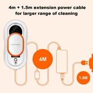 Liectroux HCR 09 window cleaning robot 2800Pa suction 3 automatic cleaning modes UPS function edge detection remote control 375
