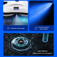 ​Liectroux YW610 robot window cleaner single water spray 2800Pa suction power 30ml water tank border detection remote control 20min power failure protection 379