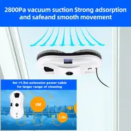 ​Liectroux YW610 robot window cleaner single water spray 2800Pa suction power 30ml water tank border detection remote control 20min power failure protection 379