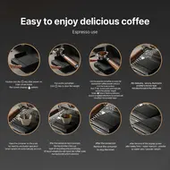 ​MHW-3BOMBER Mini Coffee Scale with Timer 2kg/0.1g Accurate 3 Modes Type-C Rechargeable Portable Digital Scale for Espresso & Pour Over Coffee - White 456