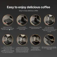 ​MHW-3BOMBER Mini Coffee Scale with Timer 2kg/0.1g Accurate 3 Modes Type-C Rechargeable Portable Digital Scale for Espresso & Pour Over Coffee - White 456