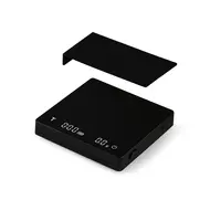 ​MHW-3BOMBER Mini Coffee Scale with Timer 2kg/0.1g Accurate 3 Modes Type-C Rechargeable Portable Digital Scale for Espresso & Pour Over Coffee - Black 455