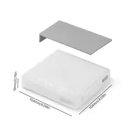 ​MHW-3BOMBER Mini Coffee Scale with Timer 2kg/0.1g Accurate 3 Modes Type-C Rechargeable Portable Digital Scale for Espresso & Pour Over Coffee - White 456