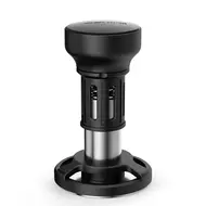 ​MHW-3BOMBER Ripple Base Coffee Tamper  Constant Pressure 4 Spring System Sound Feedback Self Adjustable Depth Auto Reset 304 Stainless Steel Base Ergonomic Handle 453