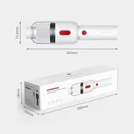 ​​Mini Home Handheld Cordless Car Vacuum Cleaner for Car Home Office - White 396