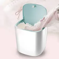 ​Mini Washing Machine Portable Rotating Ultrasonic Turbine Underwear & Socks Washer for Home Dormitory -  White 438