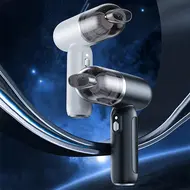 ​Multifunctional Car Vacuum Cleaner Portable Brushless 98000rpm Vacuum Cleaner Household Cordless Dual Purpose Vacuum Cleaner High Power Vacuum Cleaner with LED Lighting - White 392