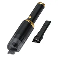 ​Multifunctional cordless car vacuum cleaner High performance home vacuum cleaner 3-in-1 vacuum cleaner and power bank and light - Black 410