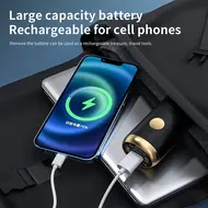 ​Multifunctional cordless car vacuum cleaner High performance home vacuum cleaner 3-in-1 vacuum cleaner and power bank and light - White 411