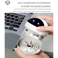 ​Portable Cute Cartoon Vacuum Cleaner Cordless Table Vacuum Cleaner Mini Desktop Vacuum Cleaner 389