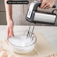 ​SOKANY 6651 Electric Hand Mixer 800W 5 Speeds with Dough Hook for Whipping Mixing Cookies Cakes Eggs & Dough 364