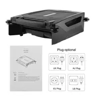 Solar Powered Cordless Robotic Pool Cleaner with Dual Charging 2 Cleaning Modes Automatic Obstacle Avoidance and Escape Function Rechargeable Pool Skimmer Robot with 2500mAh Battery Removable Basket 380