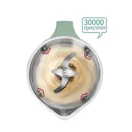 ​Soymilk Maker 350mL Multifunction Machine Juicer Soy Milk Stainless Steel Blade Multi Cooker Mixer for Rice Cereal Boiling Water Baby Food 367