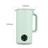 ​Soymilk Maker 350mL Multifunction Machine Juicer Soy Milk Stainless Steel Blade Multi Cooker Mixer for Rice Cereal Boiling Water Baby Food 367