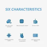 ​1050W Programmable Coffee Maker with Timer 1.2L Large Capacity 2-8 Cups Grind and Brew Automatic Drip Coffee Machine with BuiltIn Burr Coffee Grinder 483