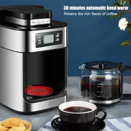 ​1050W Programmable Coffee Maker with Timer 1.2L Large Capacity 2-8 Cups Grind and Brew Automatic Drip Coffee Machine with BuiltIn Burr Coffee Grinder 483