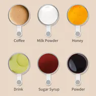 380mL Self Stirring Mug with Lid Automatic Magnetic Stainless Steel Coffee Cup for Coffee Milk Cocoa Hot Chocolate & Tea - White 485