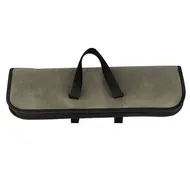 ​Canvas Chef's Knife Roll Bag with Durable Handles  Knife Case 4 Slots 515